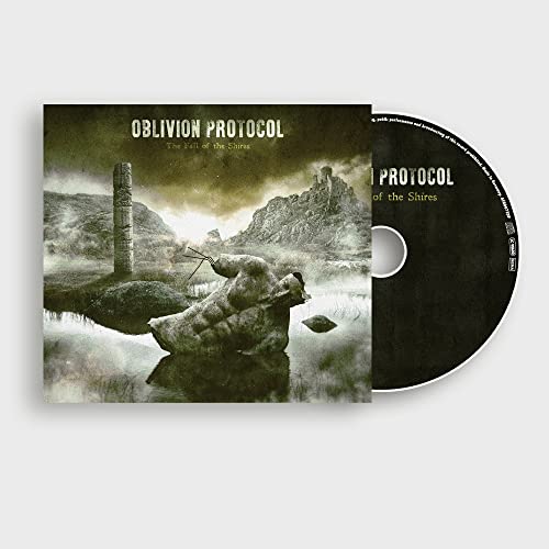 CD case and disc for “Oblivion Protocol - The Fall of the Shires.”