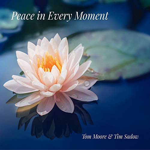 CD cover with a close-up of a pink water lily in bloom.