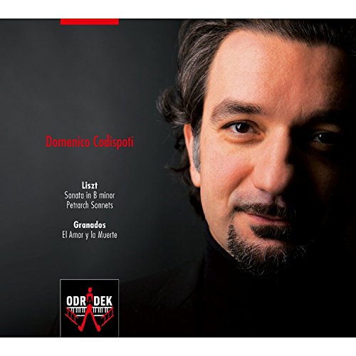 CD cover with a man's portrait and text listing musical compositions.
