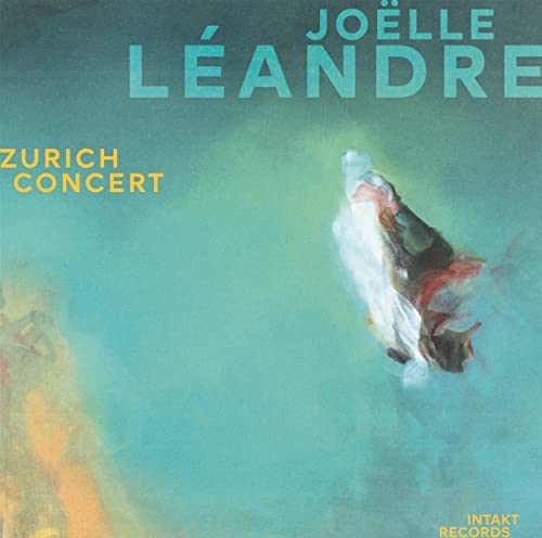 CD cover for Leandre Joelle's "Zurich Concert" with abstract art.