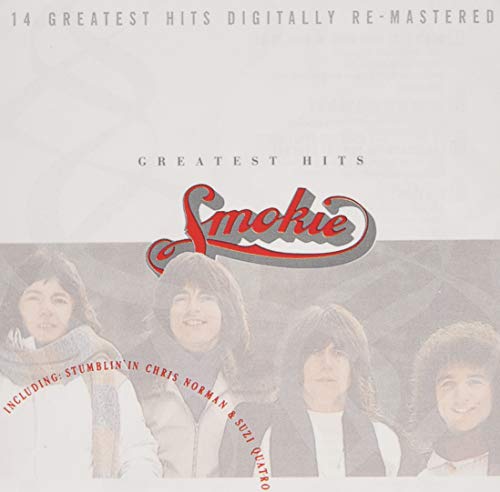 CD cover for Smokie’s Greatest Hits featuring a band portrait.