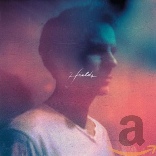 "Blurry profile of a man in white shirt with '7 fields' text overlay."