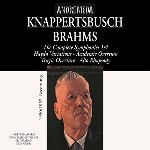 CD cover featuring a portrait of conductor Kurt Knappertsbusch and text details.