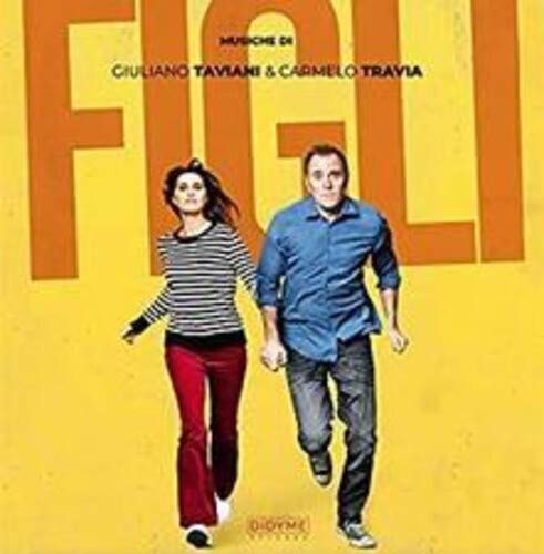 Vinyl record cover for "Figli" soundtrack featuring two people walking.