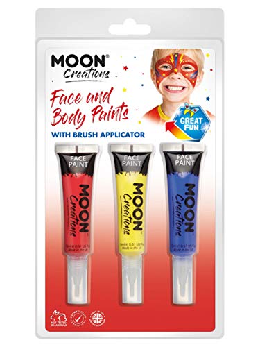Moon Creations Face & Body Paints and Brush