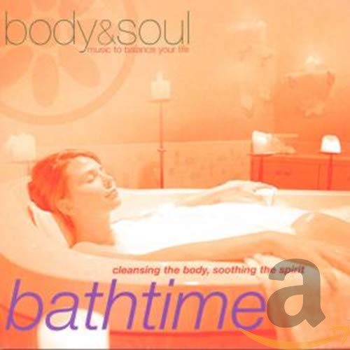 CD cover: woman relaxing in a bathtub, warm orange tones.