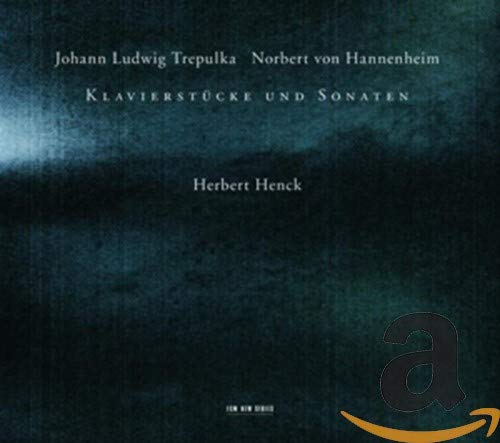 CD cover for Klavierstucke und Sonaten by Henck, Trepulka, and Hannenheim.