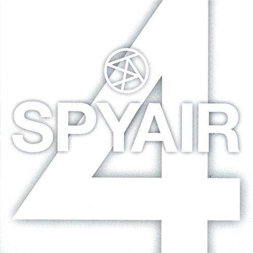 Spyair album cover featuring a white number 4 and circular logo.
