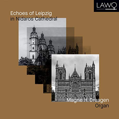 Brown album cover with black-and-white images of two churches and text overlays.