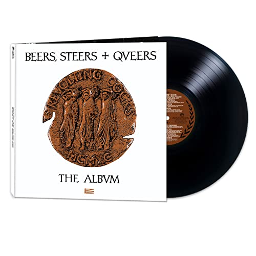 Vinyl record and album cover for Revolting Cocks’ “Beers, Steers & Queers.”