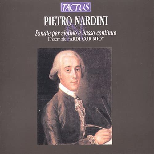 CD cover featuring a portrait of a man in 18th-century attire.