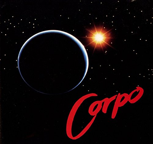 A black planet and star on a dark background with "Corpo" written in red.