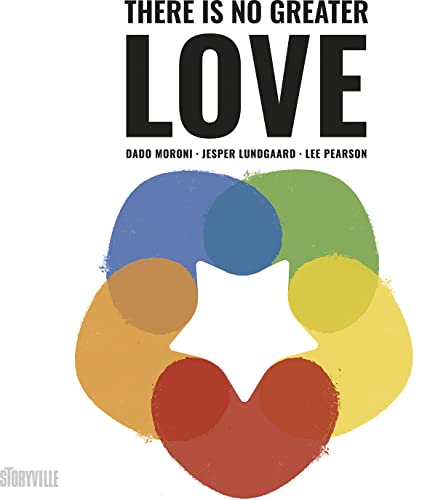 Album cover for āThere Is No Greater Loveā with colorful overlapping circles.