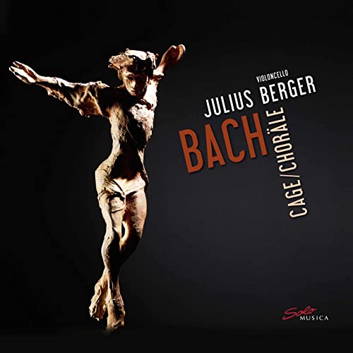CD cover: sculpted figure with outstretched arms, text "Julius Berger Bach".