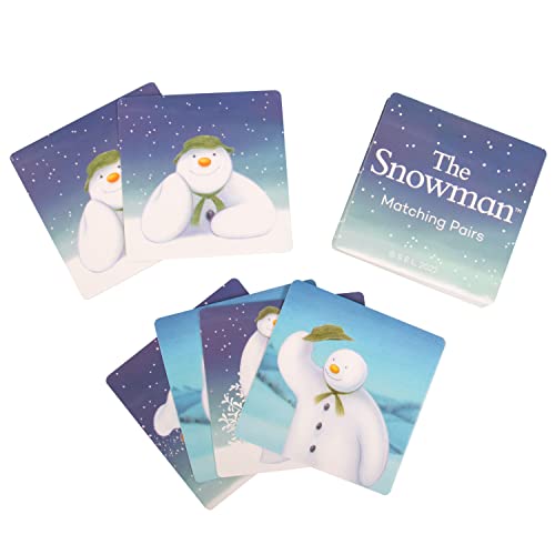 Fizz Creations The Snowman Matching Pairs Card Game. Christmas Card Game. Officially Licensed The Snowman Merchandise.