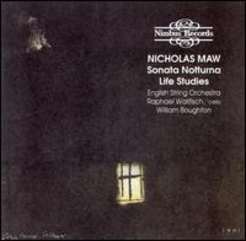 CD cover for Nicholas Maw’s “Sonata Notturna” with a window image.