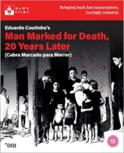 Blu-ray cover for “Man Marked for Death,” showing a group of people.