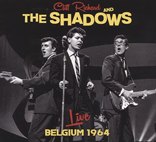 Cliff Richard and The Shadows performing live in Belgium, 1964 CD cover.
