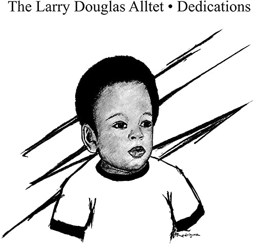 Black and white album cover featuring a portrait of a young boy.