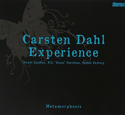 "CD cover with a black background, gray butterfly, and blue text."