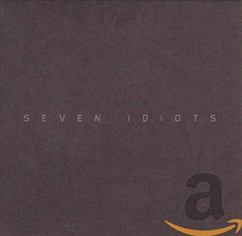 Dark brown CD cover with text “SEVEN IDIOTS” and an Amazon logo.