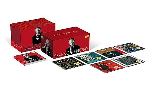 Red boxed set of Ferenc Fricsay classical music CDs and booklet.