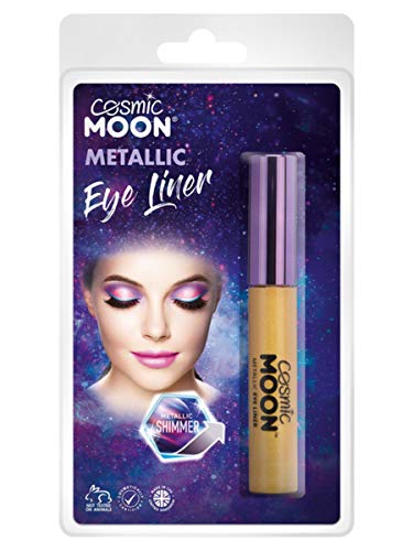 Smiffys Cosmic Moon Metallic Eye Liner, Gold