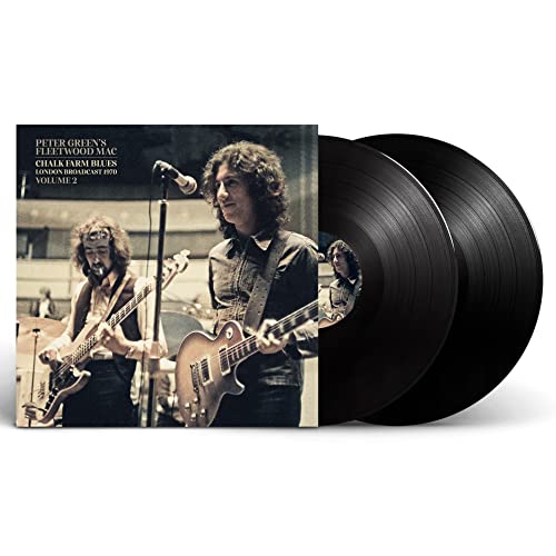 Peter Green’s Fleetwood Mac vinyl record with band photo on cover.