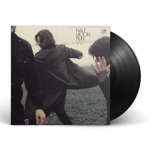 Half Moon Run “Salt” vinyl record with band members on cover.