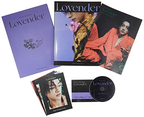 Han Seung Yun “Lovender” CD album with cover art and included extras.