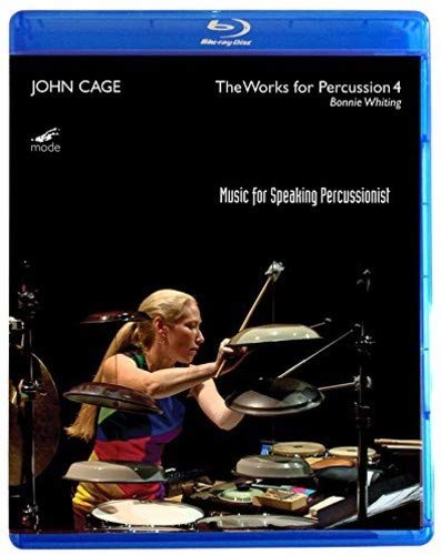 Blue-ray case with a blonde woman playing percussion instruments on the cover.