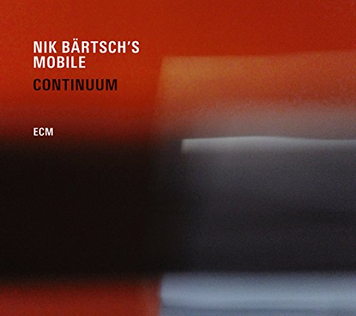 "Album cover with red and black abstract background, white and black text."