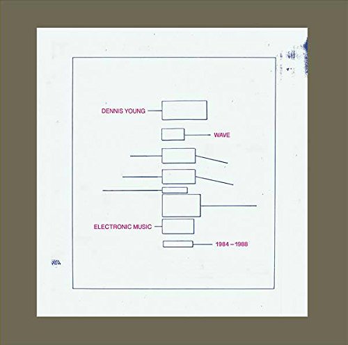 Vinyl album cover with diagram and yellow sticker on a white background.