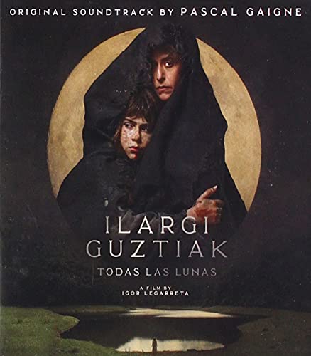 CD cover for "Ilargi Guztiak" featuring two figures in dark clothing.