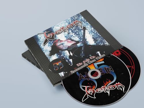 Venom live album CD in jewel case with two visible discs.