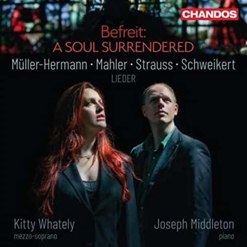 CD cover featuring Kitty Whately and Joseph Middleton, portraits.
