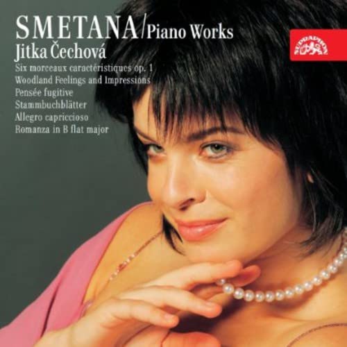 CD cover featuring pianist Jitka Cechova in a portrait.