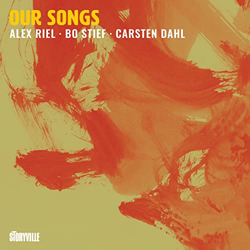 CD cover for “Our Songs” by Alex Riel, Bo Stief & Carsten Dahl.