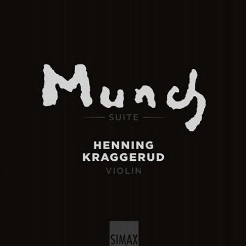 "Black album cover with white text 'Munch' and smaller text below, featuring 'SIMAX' logo."
