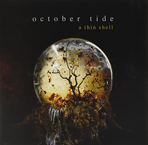 October Tide album cover: a glass orb containing a withered tree.