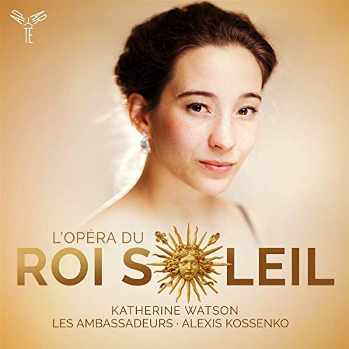 CD cover featuring a portrait of Katherine Watson and golden sunburst.