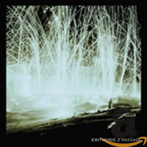 CD cover for Exitmusic’s “Passage” featuring a blurred, wintry forest scene.