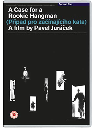 DVD cover for "A Case for a Rookie Hangman" with silhouetted figures.