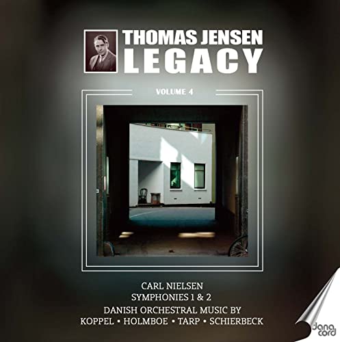 CD cover for “Thomas Jensen Legacy, Vol. 4” featuring a building facade.