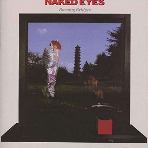 Album cover featuring a person in silver clothing holding a fan before a pagoda.