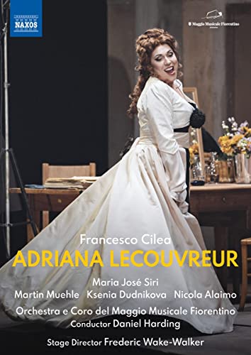 DVD cover for Cilea’s Adriana Lecouvreur opera, featuring Maria José Siri.