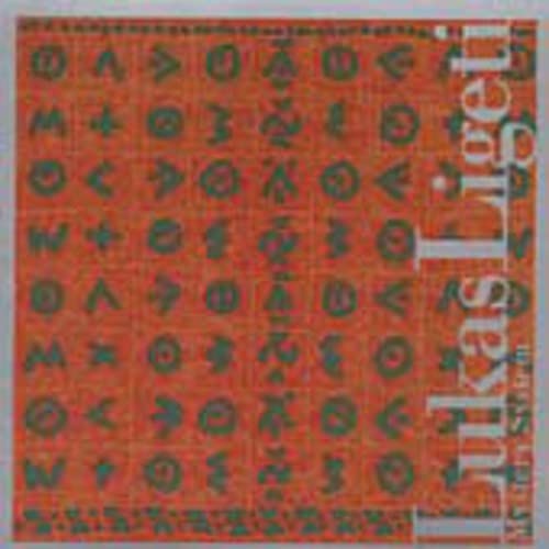 CD cover for Lukas Ligeti’s “Mystery System” with abstract symbols.