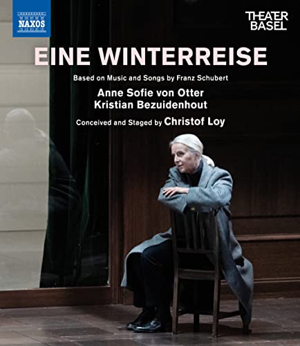 Blu-ray cover for "Eine Winterreise" featuring Anne Sofie von Otter.