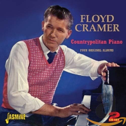 Floyd Cramer portrait on album cover, playing piano, with text "Countrypolitan Piano".