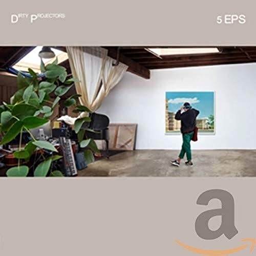 Dirty Projectors “5Eps” CD cover with a person standing indoors.